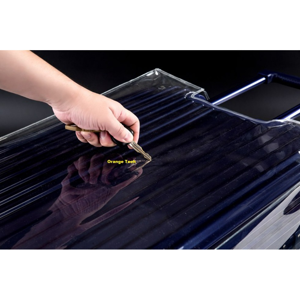 Clear PVC Luggage Cover Protector – Waterproof Transparent Suitcase Dustproof Travel Bag Cover for 18-30 Inch Trolley Case - Image 6