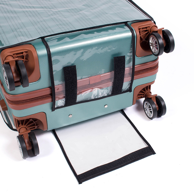 Clear PVC Luggage Cover Protector – Waterproof Transparent Suitcase Dustproof Travel Bag Cover for 18-30 Inch Trolley Case - Image 2